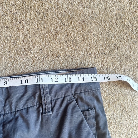 Eddie Bauer Shaw Olive Green Straight Leg Pants Size 6 | Casual Work Trouser - Picture 6 of 10